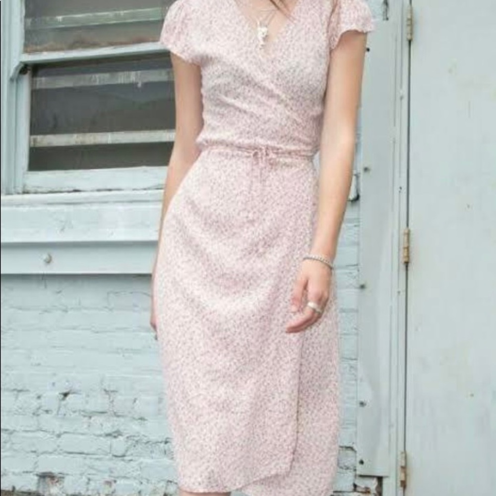 brandy melville robbie wrap dress